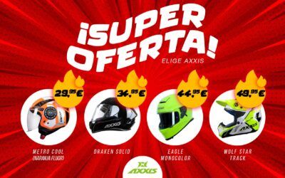 4 super ofertas de cascos AXXIS
